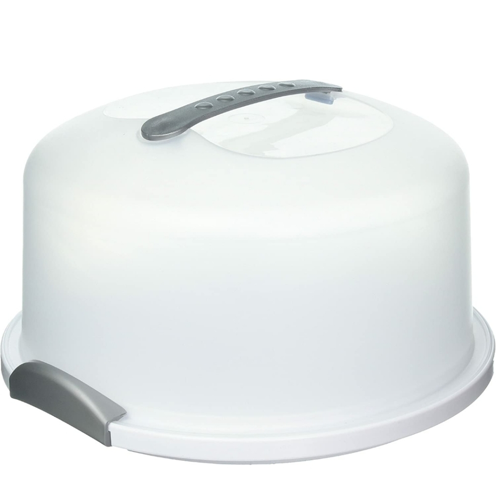 STERILITE Cake Server, 1 pack, White clear